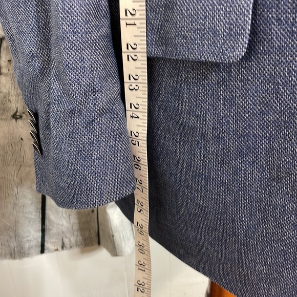 JOSEPH ABBOUD LINEN COTTON BLEND MENS BLAZER - Picture 6 of 13